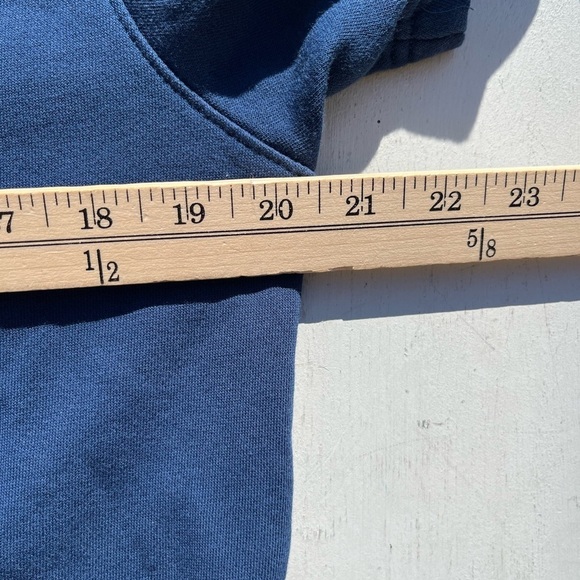 Men's Under Armour x Project Rock Hoodie Blue S Bull Gym Activewear Weight Fit - Picture 10 of 12